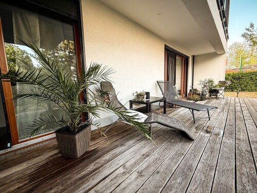 Schöne Wohnung mit Terasse zum Wohlfühlen