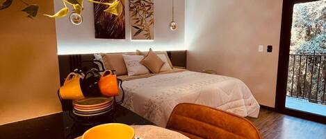 1 chambre, accès Internet, draps fournis