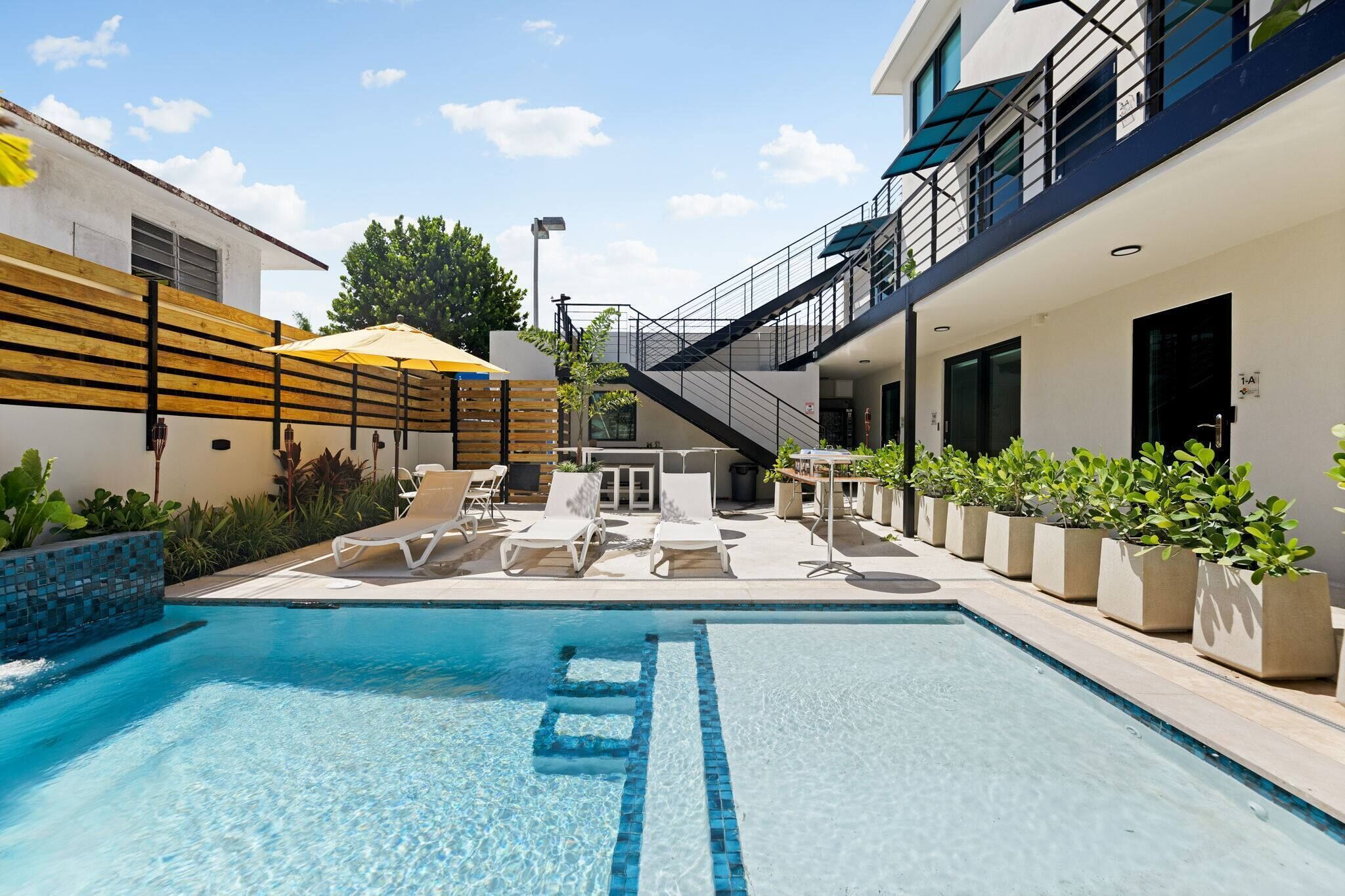 Beheizter Pool