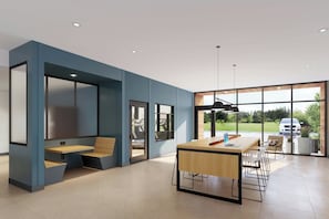 Lobby lounge