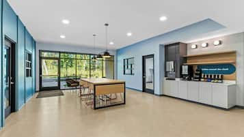 Blick von der Unterkunft