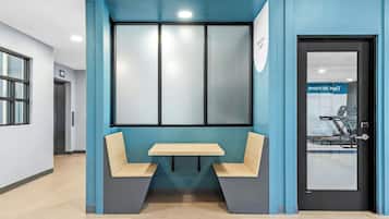 Blick von der Unterkunft