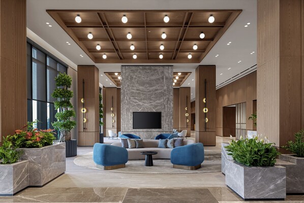 Lobby - Marriott Executive Apartments Istanbul Tema World (Istanbul)