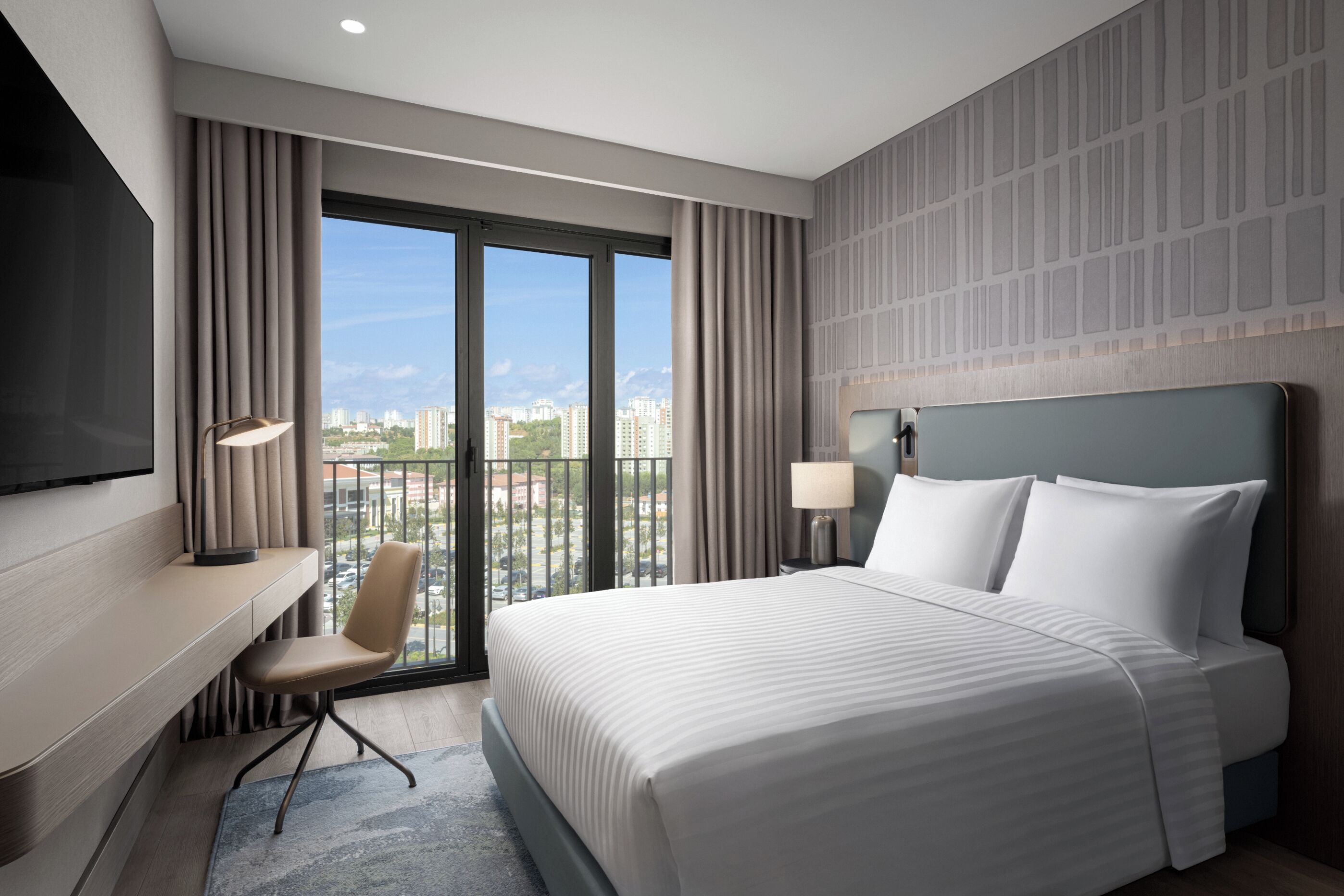 公寓, 1 间卧室 | 客房内保险箱、遮光窗帘、熨斗/熨衣板、免费 WiFi