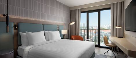 In-room safe, desk, blackout drapes, soundproofing