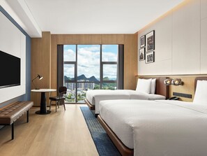 Premier Room, 2 Double Beds, City View