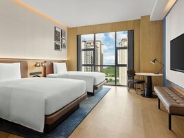 Superior Room, 2 Double Beds, City View