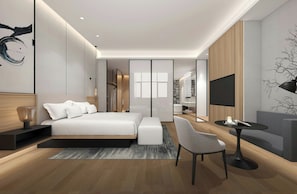 Premier Suite, 1 King Bed, City View
