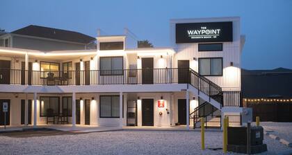 Relax in Rehoboth Beach with Outdoor Fireplace, Free Weekend Breakfast & Parking