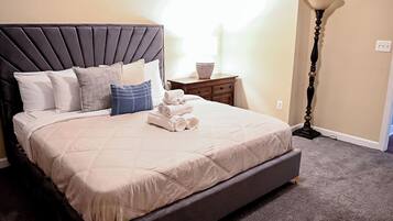 3 bedrooms, iron/ironing board, free WiFi, bed sheets