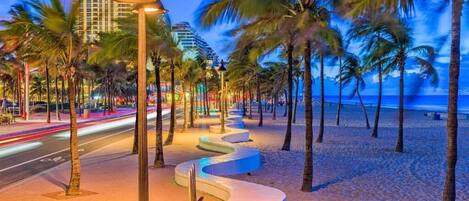 Beach nearby