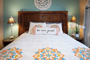 1 bedroom, iron/ironing board, Internet, bed sheets