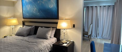 1 bedroom, iron/ironing board, free WiFi, bed sheets