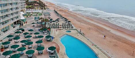 Indoor pool, a heated pool