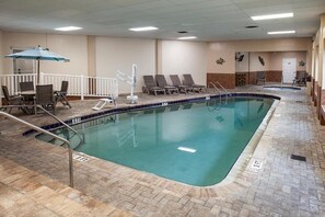 Indoor pool, a heated pool