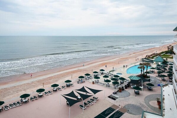 Accommodatie ligt op het strand