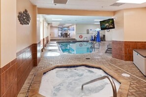 Indoor pool, a heated pool