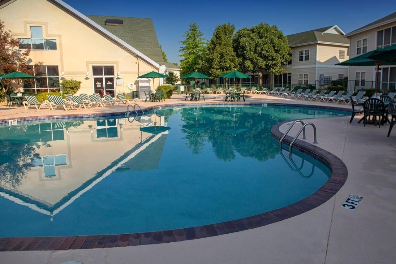 Indoor pool, a heated pool