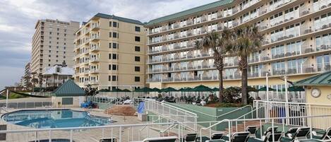 Indoor pool, a heated pool