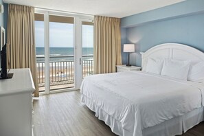 2 bedrooms, iron/ironing board, free WiFi, bed sheets - Ocean View 2BR w/ Balcony, Full Kitchen, Resort Amenities & Direct Beach Access (Ormond Beach)