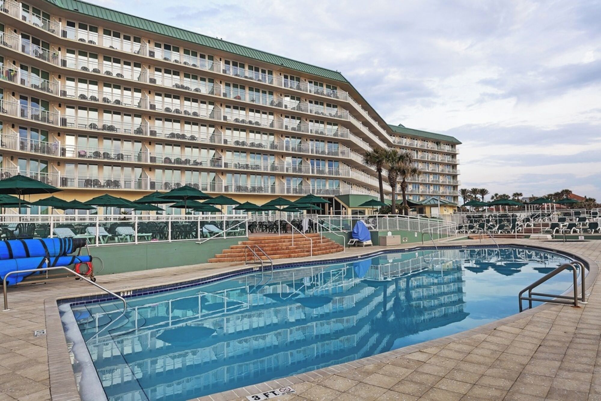 Indoor pool, a heated pool