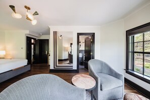 Luksushuone, kaupunkinäköala | Oleskelualue