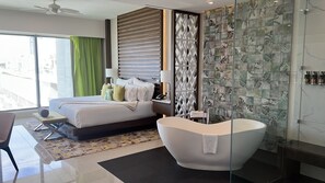 1 bedroom, Internet, bed sheets - Cozy 1-bedroom condo with AC, fitness room in charming Cancún (Cancún)