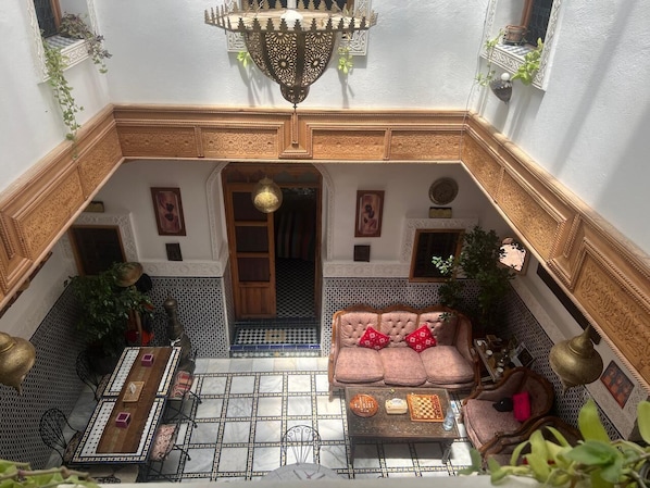Interior - Enjoyable riad with AC in vibrant Fes : Room Fatima (Fes)