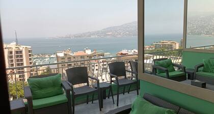 Spacious Seaview Apartment with Mirrored 360° Balcony – Jounieh Kaslik