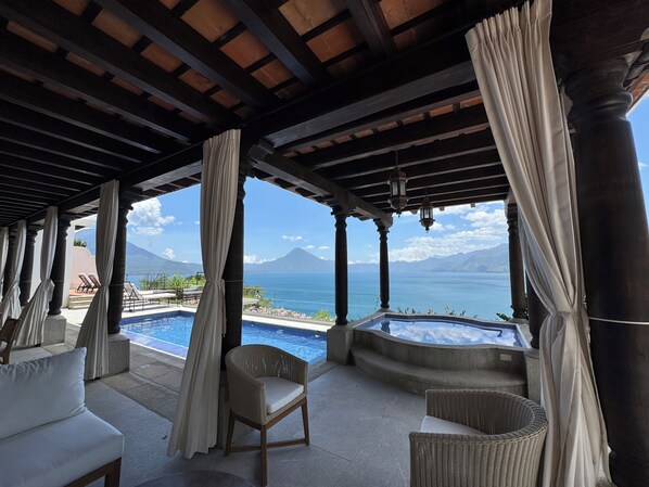 Pool - Beautiful house in Atitlan, spectacular views, ideal to enjoy with the family! (Santa Catarina Palopó)