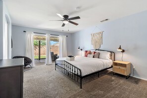 4 間睡房、熨斗/熨衫板、Wi-Fi、床單