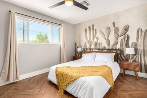 3 makuuhuonetta, silitysrauta/-lauta, ilmainen Wi-Fi, vuodevaatteet