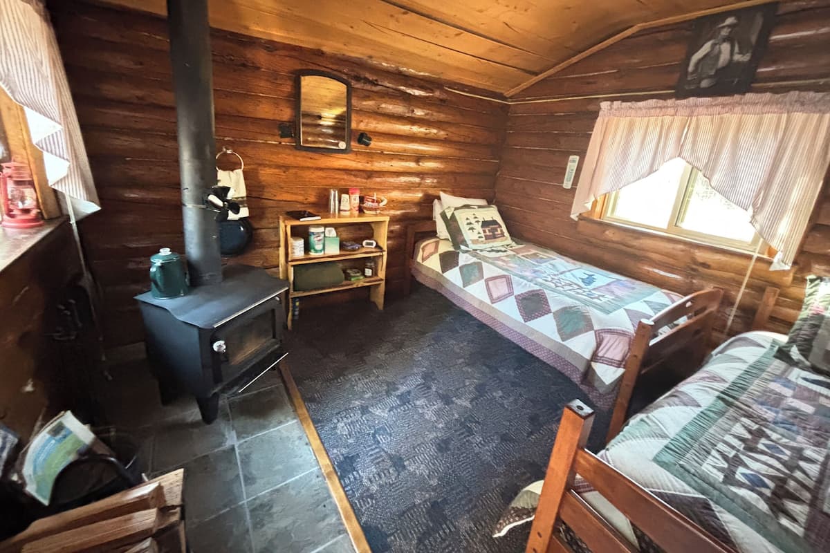 Historical Cabin on the Creek with Outhouse and Electricity, sleeps 3