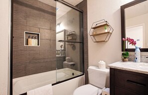 Shower, hair dryer