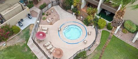 Una piscina climatizada