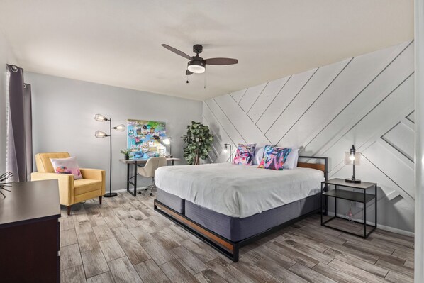 1 bedroom, desk, iron/ironing board, free WiFi