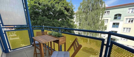 Appartement, 2 chambres, fumeur, balcon | Balcon