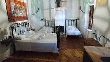 Desk, iron/ironing board, free WiFi, bed sheets