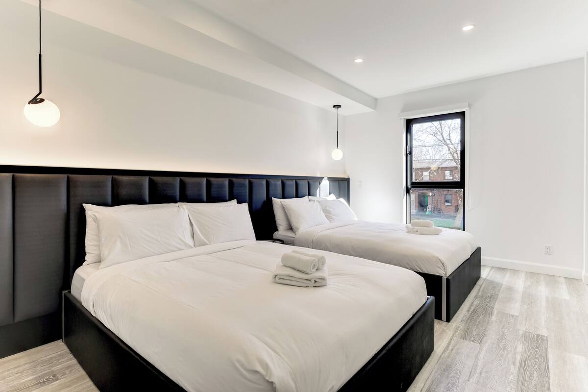 Appartement Penthouse présidentiel, vue sur la ville | Coffre-fort, espace de travail pour ordinateurs portables