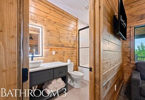 Shower, towels