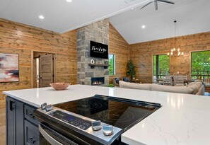 Interior - 2 King Suites | Cornhole | Fire Pit | Hot Tub (Broken Bow)