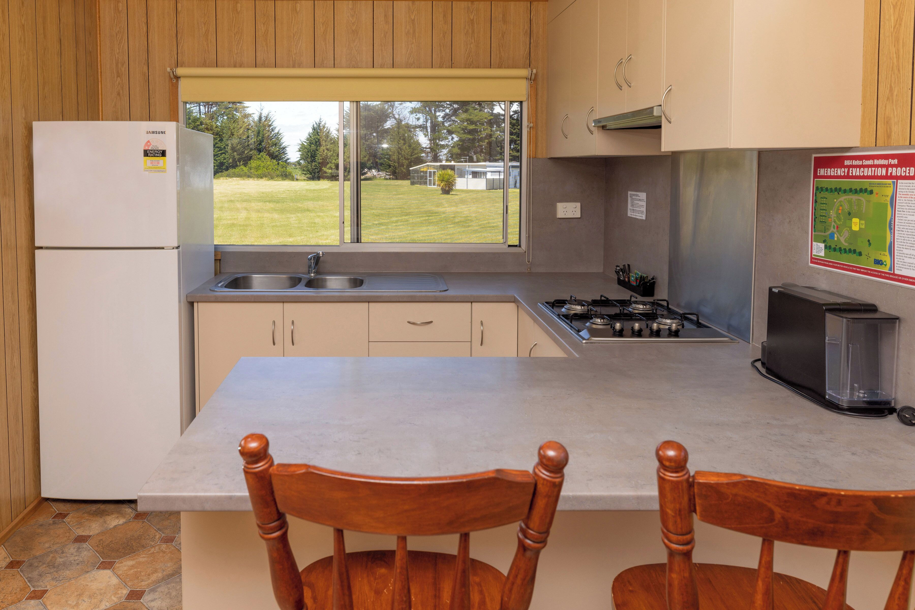 Restauration dans la chambre