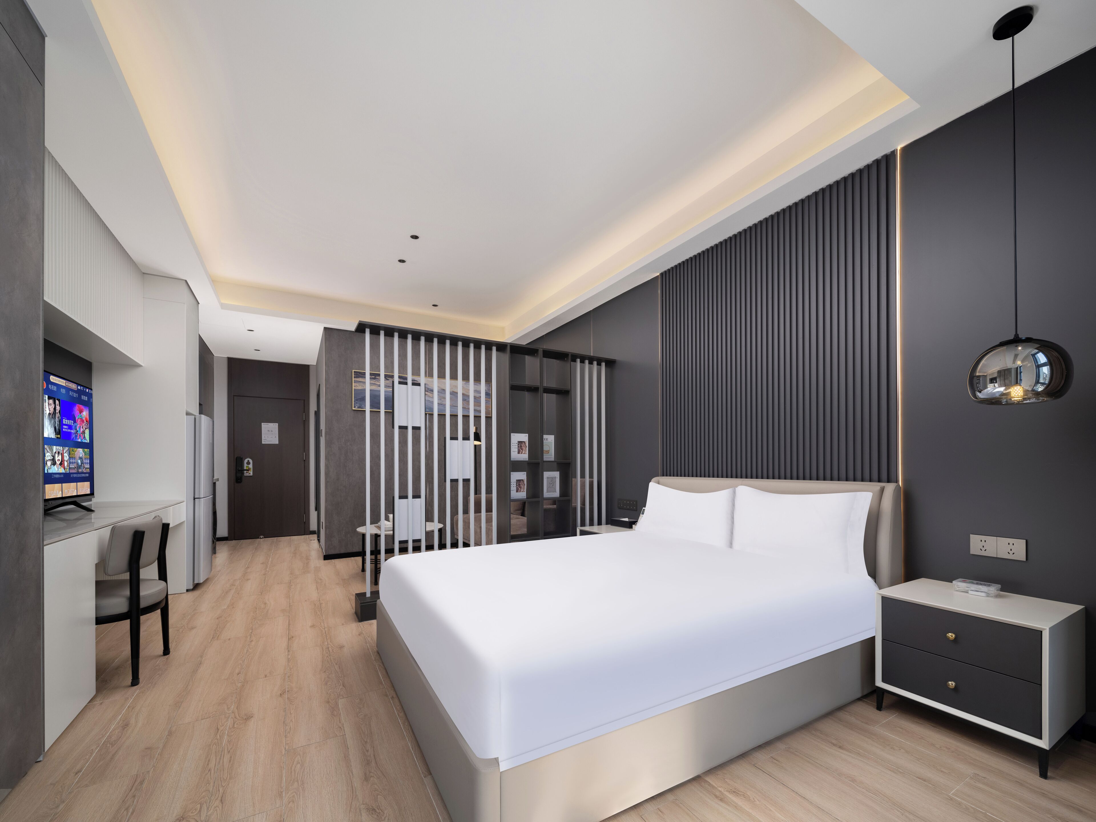 Standard Double Room, City View | Premium bedding, desk, laptop workspace, blackout drapes