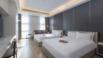 Quarto duplo superior, vista para a cidade | Vista do quarto