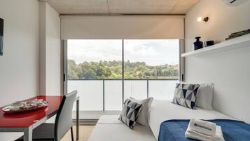 Desk, iron/ironing board, free WiFi, bed sheets