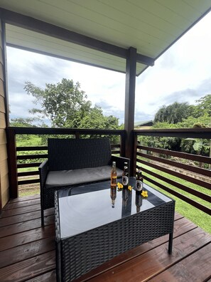 Terrace/patio - Hava'i Lodge (Raiatea)