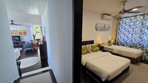5 bedrooms, iron/ironing board, WiFi, bed sheets