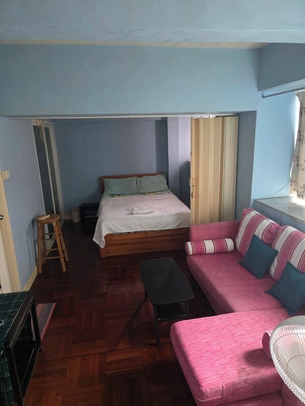 Living area - Cozy 1-bedroom apartment in awesome old buildings of Macao (Macao)