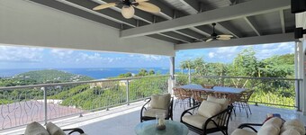 Seascape Villa with private pool  in Cruz Bay