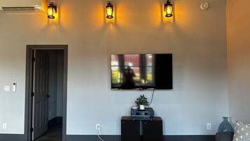 Premium Apartment, City View | Living area